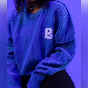 The Belonging Conference Church Merch Apparel Blue Sweater Unisex NWOT XL